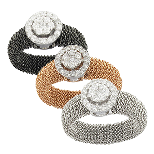 CHAIN TONDI RING